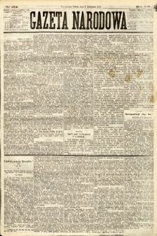 Gazeta Narodowa. 1875, nr 254