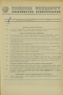 Dziennik Urzędowy Województwa Krośnieńskiego. 1989, nr 16 (27 czerwca)