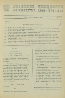 Dziennik Urzędowy Województwa Krośnieńskiego. 1989, nr 23 (30 września)