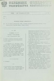 Dziennik Urzędowy Województwa Krośnieńskiego. 1990, nr 23 (18 października)