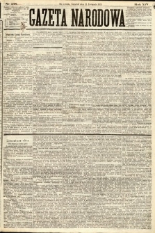 Gazeta Narodowa. 1875, nr 258