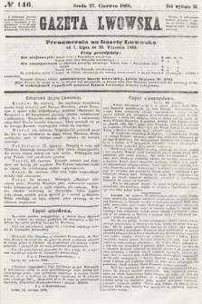 Gazeta Lwowska. 1866, nr 146