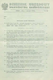Dziennik Urzędowy Województwa Krośnieńskiego. 1993, nr 10 (1 czerwca)