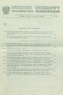Dziennik Urzędowy Województwa Krośnieńskiego. 1993, nr 19 (10 grudnia)