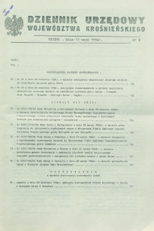 Dziennik Urzędowy Województwa Krośnieńskiego. 1994, nr 9 (13 maja)