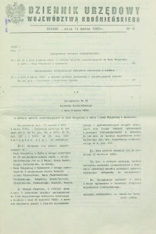 Dziennik Urzędowy Województwa Krośnieńskiego. 1995, nr 6 (14 marca)