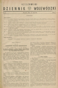 Rzeszowski Dziennik Wojewódzki. 1949, nr 2 (31 stycznia)