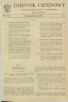 Dziennik Urzędowy Wojewódzkiej Rady Narodowej w Płocku. 1976, nr 2 (25 marca)