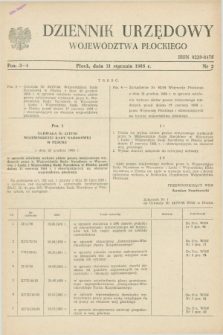 Dziennik Urzędowy Województwa Płockiego. 1985, nr 2 (31 stycznia)