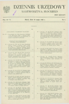 Dziennik Urzędowy Województwa Płockiego. 1988, nr 6 (16 maja)