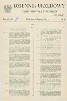 Dziennik Urzędowy Województwa Płockiego. 1989, nr 5 (15 kwietnia)