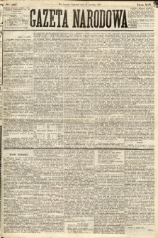 Gazeta Narodowa. 1875, nr 287