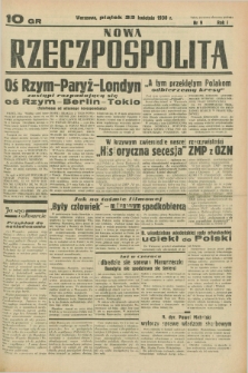 Nowa Rzeczpospolita. R.1, nr 9 (22 kwietnia 1938)
