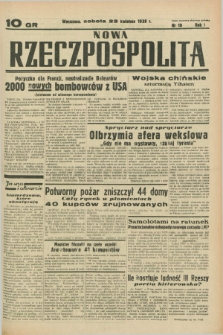 Nowa Rzeczpospolita. R.1, nr 10 (23 kwietnia 1938)