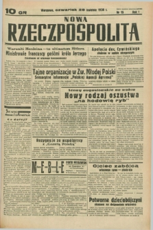 Nowa Rzeczpospolita. R.1, nr 15 (28 kwietnia 1938)