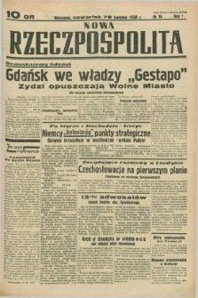 Nowa Rzeczpospolita. R.1, nr 16 (28 kwietnia 1938)