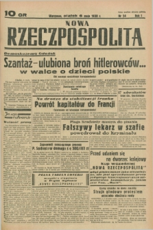 Nowa Rzeczpospolita. R.1, nr 24 (6 maja 1938)