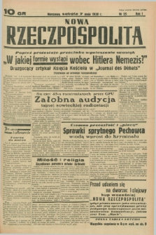 Nowa Rzeczpospolita. R.1, nr 25 (7 maja 1938)