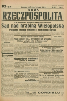 Nowa Rzeczpospolita. R.1, nr 32 (14 maja 1938)