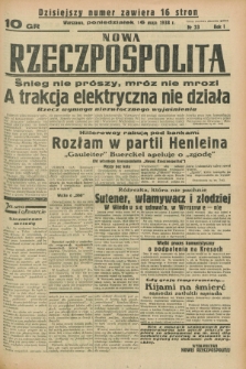 Nowa Rzeczpospolita. R.1, nr 33 (16 maja 1938)