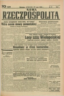 Nowa Rzeczpospolita. R.1, nr 37 (17 maja 1938)