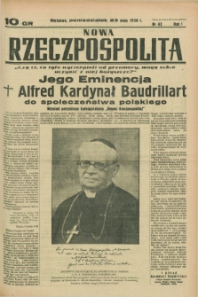 Nowa Rzeczpospolita. R.1, nr 43 (23 maja 1938)