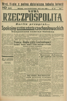 Nowa Rzeczpospolita. R.1, nr 44 (23 maja 1938) wyd. II