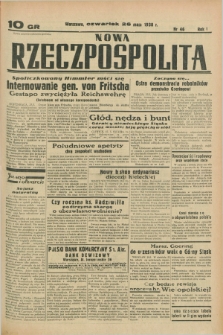Nowa Rzeczpospolita. R.1, nr 46 (26 maja 1938)