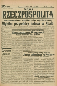 Nowa Rzeczpospolita. R.1, nr 48 (27 maja 1938)