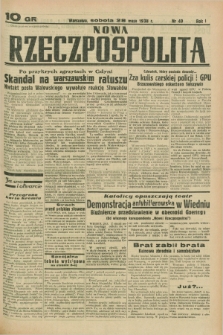 Nowa Rzeczpospolita. R.1, nr 49 (28 maja 1938)