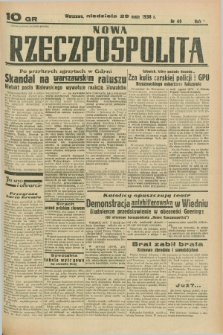 Nowa Rzeczpospolita. R.1, nr 49 (29 maja 1938)