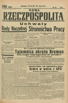 Nowa Rzeczpospolita. R.1, nr 52 (31 maja 1938)