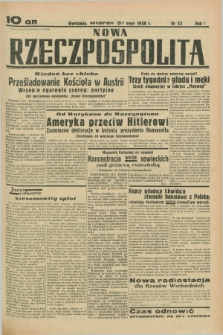 Nowa Rzeczpospolita. R.1, nr 53 (31 maja 1938)