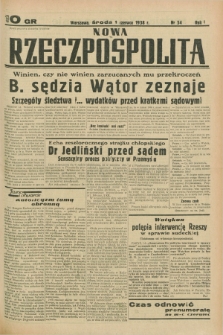 Nowa Rzeczpospolita. R.1, nr 54 (1 czerwca 1938)