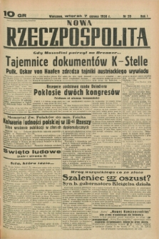 Nowa Rzeczpospolita. R.1, nr 59 (7 czerwca 1938)