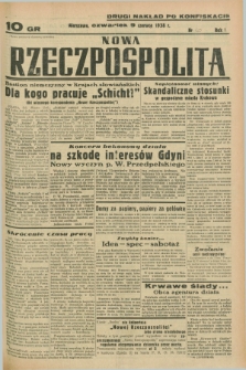 Nowa Rzeczpospolita. R.1, nr 60 (9 czerwca 1938) drugi nakład po konfiskacie