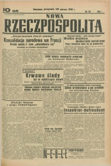 Nowa Rzeczpospolita. R.1, nr 62 (10 czerwca 1938)