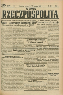 Nowa Rzeczpospolita. R.1, nr 63 (10 czerwca 1938)