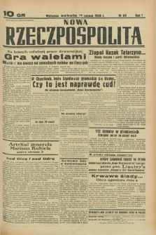 Nowa Rzeczpospolita. R.1, nr 64 (11 czerwca 1938)