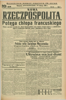 Nowa Rzeczpospolita. R.1, nr 65 (13 czerwca 1938)