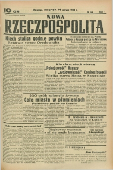 Nowa Rzeczpospolita. R.1, nr 66 (14 czerwca 1938)