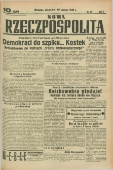 Nowa Rzeczpospolita. R.1, nr 69 (17 czerwca 1938)