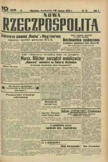 Nowa Rzeczpospolita. R.1, nr 72 (18 czerwca 1938)
