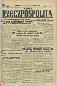 Nowa Rzeczpospolita. R.1, nr 76 (23 czerwca 1938)