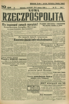 Nowa Rzeczpospolita. R.1, nr 78 (24 czerwca 1938) wyd. II