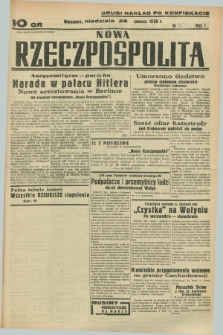 Nowa Rzeczpospolita. R.1, nr 80 (26 czerwca 1938) drugi nakład po konfiskacie