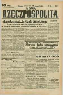 Nowa Rzeczpospolita. R.1, nr 83 (28 czerwca 1938)