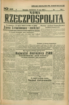 Nowa Rzeczpospolita. R.1, nr 88 (2 lipca 1938) drugi nakład po konfiskacie
