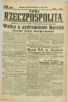 Nowa Rzeczpospolita. R.1, nr 90 (4 lipca 1938)