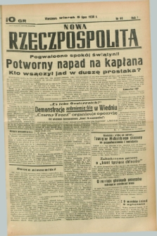 Nowa Rzeczpospolita. R.1, nr 91 (5 lipca 1938)
